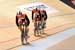 Hugo Barrette leads out team Canada 		CREDITS:  		TITLE: 2012 Track World Championships, Melbourne 		COPYRIGHT: Rob Jones/www.canadiancyclist.com 2012© All rights retained - no use permitted without prior, written permission