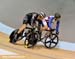 1/16 - Edward Dawkins (New Zealand) vs Michael Blatchford (USA) 		CREDITS:  		TITLE: 2012 Track World Championships, Melbourne 		COPYRIGHT: Rob Jones/www.canadiancyclist.com 2012© All rights retained - no use permitted without prior, written permission