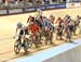 Lisa Brennauer (Germany) leading the bunch 		CREDITS:  		TITLE: 2012 Track World Championships, Melbourne 		COPYRIGHT: Rob Jones/www.canadiancyclist.com 2012© All rights retained - no use permitted without prior, written permission