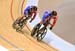 Semi Final - Jason Kenny (Great Britain) vs Chris Hoy (Great Britain) 		CREDITS:  		TITLE: 2012 Track World Championships, Melbourne 		COPYRIGHT: Rob Jones/www.canadiancyclist.com 2012© All rights retained - no use permitted without prior, written permiss