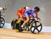 Rnd 2, Heat 2 - Victoria Pendleton (Great Britain) 		CREDITS:  		TITLE: 2012 Track World Championships, Melbourne 		COPYRIGHT: Rob Jones/www.canadiancyclist.com 2012© All rights retained - no use permitted without prior, written permission