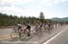 Zach Bell at the front of the peloton 		CREDITS:  		TITLE: USA Pro Challenge, 2012 		COPYRIGHT: CanadianCyclist.com