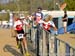 Andrin Beeli hands off to Jolanda Neff 		CREDITS:  		TITLE: MTB World Championships, Pietermaritzburg 		COPYRIGHT: Rob Jones/www.canadiancyclist.com 2013 -copyright -All rights retained - no use permitted without prior, written permission