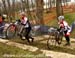 Canadians check out the stairs 		CREDITS:  		TITLE: 2013 Cyclo-cross World Championships 		COPYRIGHT: Robert Jones-Canadian Cyclist