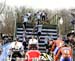 Traffic jam on the stairs 1st lap 		CREDITS:  		TITLE: 2013 Cyclo-cross World Championships 		COPYRIGHT: CANADIANCYCLIST