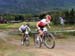 Lea Davison (Specialized Racing XC) and Irina Kalentieva (Topeak Ergon Racing Team) 		CREDITS:  		TITLE: Hafjell World Cup 		COPYRIGHT: Rob Jones/www.canadiancyclist.com 2013 -copyright -All rights retained - no use permitted without prior, written permis