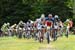 Julien Absalon (BMC Mountainbike Racing Team) leads at teh start 		CREDITS:  		TITLE: Mont Ste Anne World Cup 2013 		COPYRIGHT: Rob Jones/www.canadiancyclist.com 2013 -copyright -All rights retained - no use permitted without prior, written permission