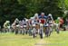 Julien Absalon (BMC Mountainbike Racing Team) leads at teh start 		CREDITS:  		TITLE: Mont Ste Anne World Cup 2013 		COPYRIGHT: Rob Jones/www.canadiancyclist.com 2013 -copyright -All rights retained - no use permitted without prior, written permission