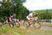 Nino Schurter (Scott Swisspower MTB Racing Team) and Julien Absalon (BMC Mountainbike Racing Team) 		CREDITS:  		TITLE: Mont Ste Anne World Cup 2013 		COPYRIGHT: Rob Jones/www.canadiancyclist.com 2013 -copyright -All rights retained - no use permitted wit