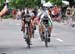 Pierrick Naud (Garneau-Quebecor) and Jean Sébastien Perron (Stevens Racing p/b The Cyclery) sprint 		CREDITS:  		TITLE: 2013 Road National Championships 		COPYRIGHT: Rob Jones/www.canadiancyclist.com 2013 -copyright -All rights retained - no use permitted