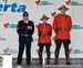 The local sheriff and the Mounties were on hand for the protocol ceremonies 		CREDITS:  		TITLE: Tour of Alberta 		COPYRIGHT: Rob Jones/www.canadiancyclist.com 2013 -copyright -All rights retained - no use permitted without prior, written permission