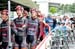 Riders line up to sign in at the start in Lac Etchemin 		CREDITS:  		TITLE: Riders line up to sign in at the start in Lac Etchemin 		COPYRIGHT: Lyne Lamoureux