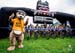 The Harbour Air mascot welcomes racers to Whistler. 		CREDITS:  		TITLE:  		COPYRIGHT: RavenEyePhoto.com