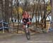 Michelle Jackman (AB) Terrascape Racing 		CREDITS:  		TITLE: 2014 Cyclo-cross Nationals 		COPYRIGHT: Rob Jones/www.canadiancyclist.com 2014 -copyright -All rights retained - no use permitted without prior, written permission