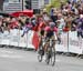 Final effort by Louis Vervaeke (Lotto Belisol) and Jan Polanc (Lampre-Merida)  		CREDITS:  		TITLE: GPCQM 2014 		COPYRIGHT: Rob Jones/www.canadiancyclist.com 2014 -copyright -All rights retained - no use permitted without prior, written permission