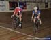 Simard pulled his foot out of the pedal at the line in the bronze medal final 		CREDITS:  		TITLE: Junior Track Nationals 		COPYRIGHT: Rob Jones/www.canadiancyclist.com 2014 -copyright -All rights retained - no use permitted without prior, written permiss