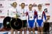 Women Team Sprint podium 		CREDITS:  		TITLE:  		COPYRIGHT: Guy Swarbrick