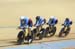 Women Team Pursuit on way to a silver medal 		CREDITS:  		TITLE:  		COPYRIGHT: Guy Swarbrick