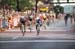 Coryn Rivera  and Carmen Small spprint at the finish of Stage 2 of the 2014 North Star Grand Prix, a criterium in downtown St. Paul. 		CREDITS:  		TITLE: North Star Grand Prix, 2014 		COPYRIGHT: © Casey B. Gibson 2014