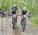 Amanda Sin (Scott-3 Rox Racing) and Rebecca Beaumont (Cyclone dÕAlma : Ekoï Devinci) 		CREDITS:  		TITLE: Canada Cup #3, Sudbury ON 		COPYRIGHT: Robert Jones-2014 Canadian Cyclist, no use without permission