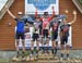 Podium: Bouchasre, Jette, Zandstra, McNeely, Guthrie 		CREDITS:  		TITLE: Canada Cup #3, Sudbury ON 		COPYRIGHT: Robert Jones-2014 Canadian Cyclist, no use without permission