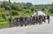 The bunch stopped chasing with two laps to go 		CREDITS:  		TITLE: Gatineau GP 		COPYRIGHT: Rob Jones/www.canadiancyclist.com 2014 -copyright -All rights retained - no use permitted without prior, written permission