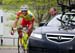 Enrico Rossi at his team car before going on the attack 		CREDITS:  		TITLE:  		COPYRIGHT: Ivan Rupes