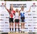 Haley Smith, Frederique Trudel, Catherine Fleury 		CREDITS:  		TITLE: 2014 MTB National Championships 		COPYRIGHT: Rob Jones/www.canadiancyclist.com -copyright -All rights retained - no use permitted without prior, written permission