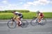 Sarah Coney (Trek Red Truck Racing p/b Mosaic) and Megan Rathwell (IRC p/b Robert Cameron Law/Rumble) 		CREDITS:  		TITLE: 2014 Road Nationals 		COPYRIGHT: Rob Jones/www.canadiancyclist.com 2014 -copyright -All rights retained - no use permitted without p