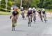 Ewart jumps to join her team mates up the road 		CREDITS:  		TITLE: 2014 Road Nationals 		COPYRIGHT: Rob Jones/www.canadiancyclist.com 2014 -copyright -All rights retained - no use permitted without prior, written permission