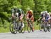 Antoine Duchesne (Team Europcar) set a hard pace the first time up the climb 		CREDITS:  		TITLE: 2014 Road Nationals 		COPYRIGHT: Rob Jones/www.canadiancyclist.com 2014 -copyright -All rights retained - no use permitted without prior, written permission