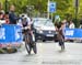 Lisa Klein catches Monique Gerber with 500 metres to go 		CREDITS:  		TITLE: 2014 Road World Championships Ponferrada Spain 		COPYRIGHT: Rob Jones/www.canadiancyclist.com 2014 -copyright -All rights retained - no use permitted without prior, written permi