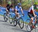 Lex Albrecht went down in the crash and never regained the peloton 		CREDITS:  		TITLE: 2014 Road World Championships Ponferrada Spain 		COPYRIGHT: Rob Jones/www.canadiancyclist.com 2014 -copyright -All rights retained - no use permitted without prior, wr