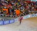 Sarah Hammer salutes the crowd 		CREDITS:  		TITLE: 2014 Track World Championships, Cali COL 		COPYRIGHT: Rob Jones/www.canadiancyclist.com 2014 -copyright -All rights retained - no use permitted without prior, written permission