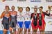 Women Team Sprint - podium 		CREDITS:  		TITLE:  		COPYRIGHT: Guy Swarbrick