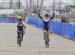 Jamie Gilgen (Rise Racing p/b Cyclepath Woodbridge) wins, Sarah Mason 2nd 		CREDITS:  		TITLE:  		COPYRIGHT: Rob Jones/www.canadiancyclist.com 2015 -copyright -All rights retained - no use permitted without prior, written permission