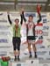 Elite Womens podium 		CREDITS:  		TITLE: 2015 Ontario CX Provincials 		COPYRIGHT: Rob Jones/www.canadiancyclist.com 2015 -copyright -All rights retained - no use permitted without prior, written permission