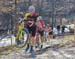 Erik Box leading Marco Li and Ben Perry 		CREDITS:  		TITLE: 2015 Ontario CX Provincials 		COPYRIGHT: Rob Jones/www.canadiancyclist.com 2015 -copyright -All rights retained - no use permitted without prior, written permission