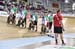 Women Team Pursuit - Canada prepares to start 		CREDITS:  		TITLE: 2015 Track World Cup 2, New Zealand 		COPYRIGHT: (C) Copyright 2015 Guy Swarbrick All rights reserved