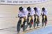 Women Team Pursuit - Canada w. Lay at front 		CREDITS:  		TITLE: 2015 Track World Cup 2, New Zealand 		COPYRIGHT: (C) Copyright 2015 Guy Swarbrick All rights reserved