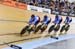 Men Team Pursuit - Canada 		CREDITS:  		TITLE: 2015 Track World Cup 2, New Zealand 		COPYRIGHT: (C) Copyright 2015 Guy Swarbrick All rights reserved