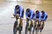 Men Team Pursuit - Canada 		CREDITS:  		TITLE: 2015 Track World Cup 2, New Zealand 		COPYRIGHT: (C) Copyright 2015 Guy Swarbrick All rights reserved