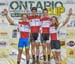 Canada Cup leaders: Quinton Disera, Peter Disera, Haley Smith, Soren Meeuwisse 		CREDITS:  		TITLE:  		COPYRIGHT: Rob Jones/www.canadiancyclist.com 2015 -copyright -All rights retained - no use permitted without prior, written permission