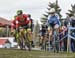 The last break of the day: Schooler, van den Ham, Gagne, Kabush and Zandstra 		CREDITS:  		TITLE: 2015 Cyclocross Nationals, Winnipeg, M 		COPYRIGHT: Rob Jones/www.canadiancyclist.com 2015 -copyright -All rights retained - no use permitted without prior, 