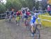 Maghalie Rochette (QC) LUNA Pro Team leading at start 		CREDITS:  		TITLE: 2015 Cyclocross Nationals, Winnipeg, MB 		COPYRIGHT: Rob Jones/www.canadiancyclist.com 2015 -copyright -All rights retained - no use permitted without prior, written permission