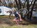 Mandy Dreyer (ON)  		CREDITS:  		TITLE: 2015 Cyclocross Nationals, Winnipeg, MB 		COPYRIGHT: Rob Jones/www.canadiancyclist.com 2015 -copyright -All rights retained - no use permitted without prior, written permission