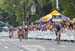 Katherine Maine (Team Canada)  about to win 		CREDITS:  		TITLE: 2015 National Criterium Montreal 		COPYRIGHT: Rob Jones/www.canadiancyclist.com 2015 -copyright -All rights retained - no use permitted without prior, written permission