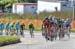 Teams start to chase the break 		CREDITS:  		TITLE: Grand Prix Cycliste de Quebec: Quebec City 		COPYRIGHT: Rob Jones/www.canadiancyclist.com 2015 -copyright -All rights retained - no use permitted without prior, written permissio