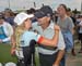 Emily Batty gets a congratulary hug from her dad 		CREDITS:  		TITLE: 2015 MSA World Cup 		COPYRIGHT: CANADIANCYCLIST.COM