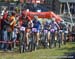 Lea Davison (USA) at the front at start 		CREDITS:  		TITLE: 2015 MTB World Championships, Vallnord, Andorra 		COPYRIGHT: Rob Jones/www.canadiancyclist.com 2015 -copyright -All rights retained - no use permitted without prior, written permission